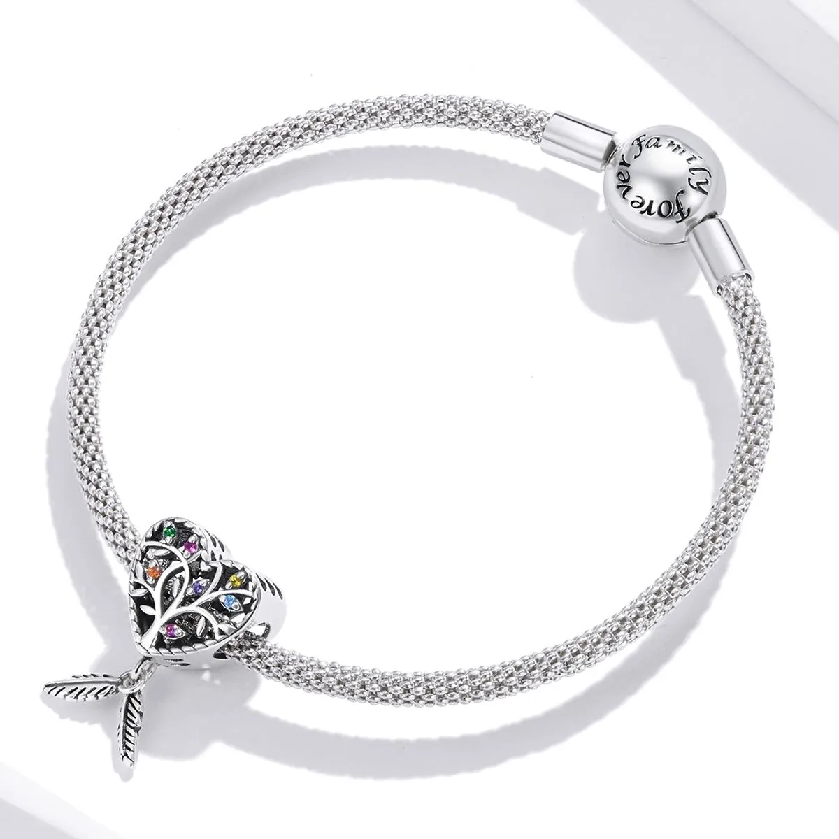 925 Sterling Silver Tree Of Life Beads For Diy Bracelets & Necklaces