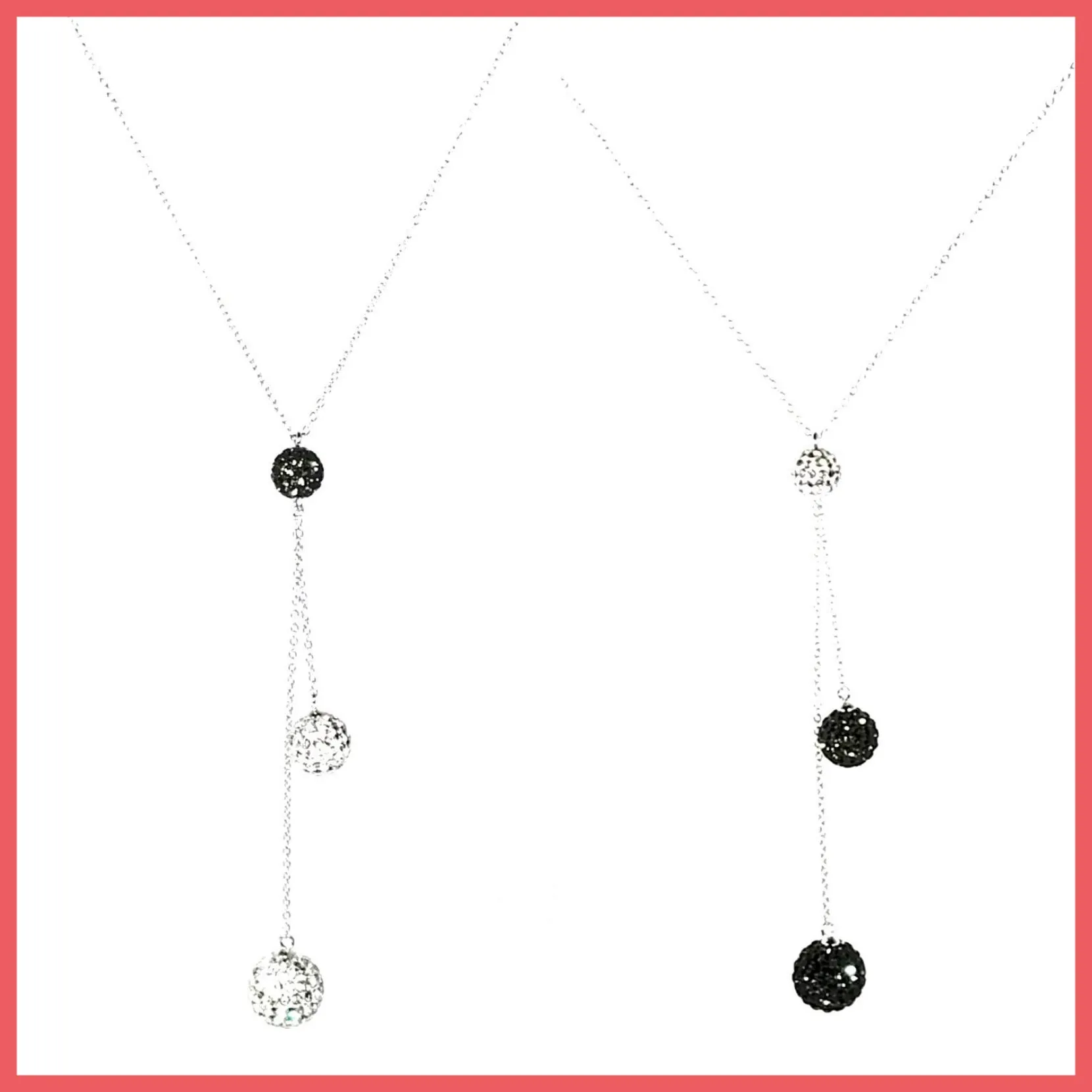 Disco Ball Necklace