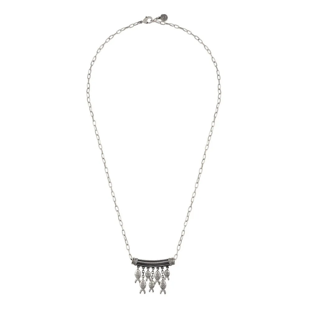 Masaba Silver Brass Necklace