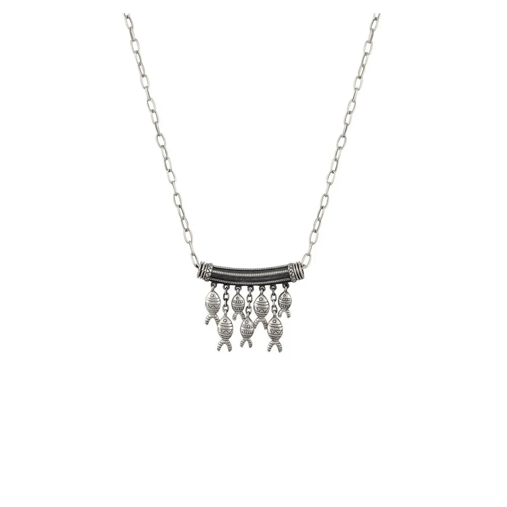 Masaba Silver Brass Necklace