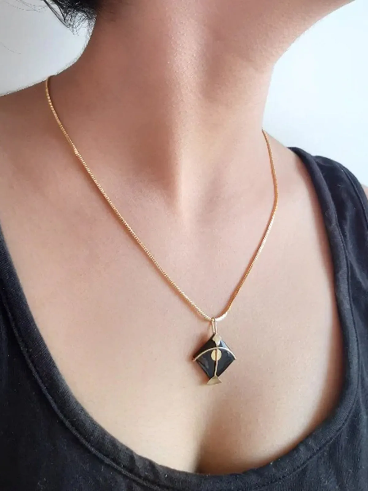PATANG Black Onyx Pendant