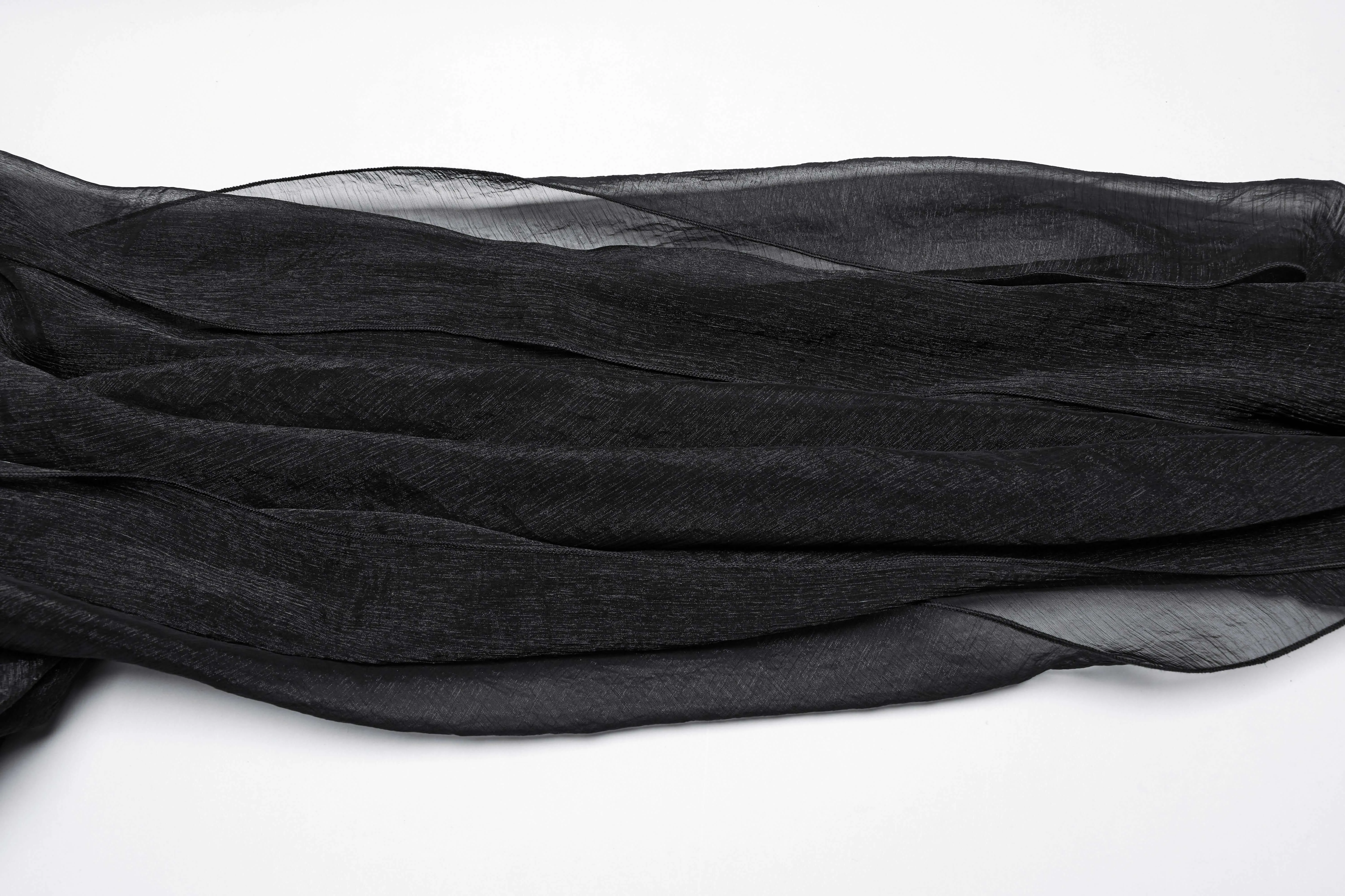 Punk Rave Dark Night Vampire Cloak in Black