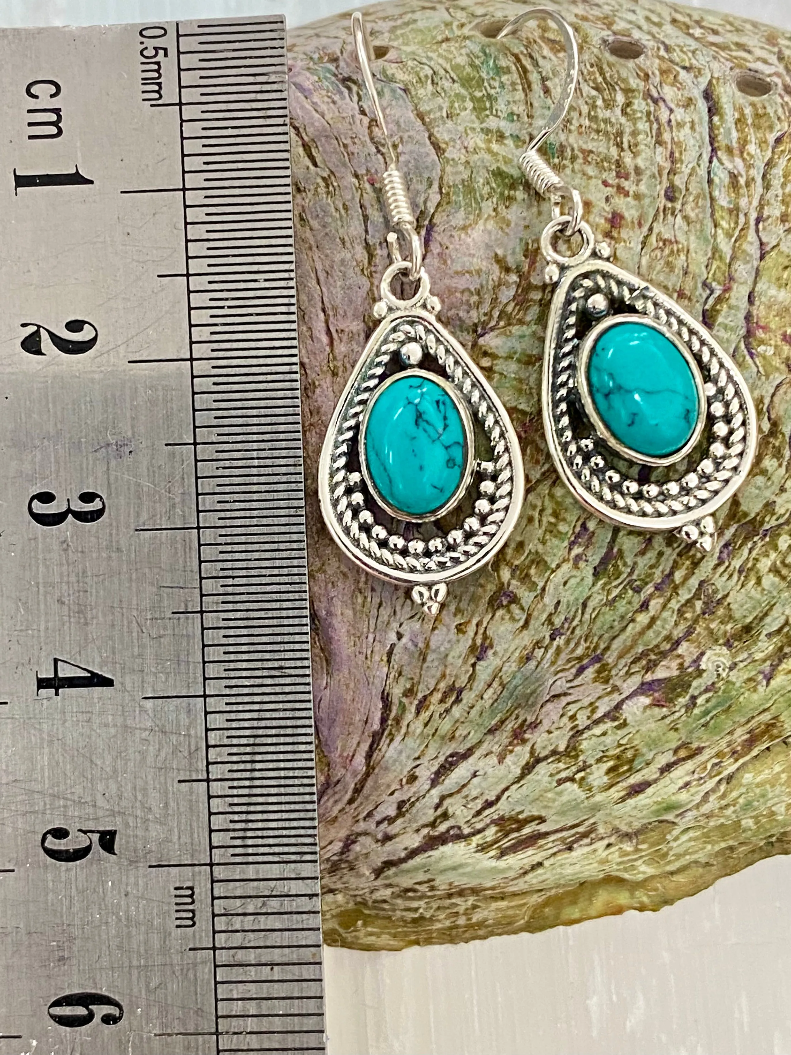 Turquoise Drop Earrings