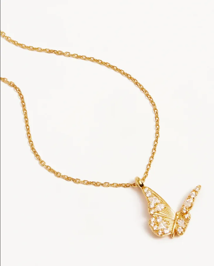 Wanderlust Necklace Gold